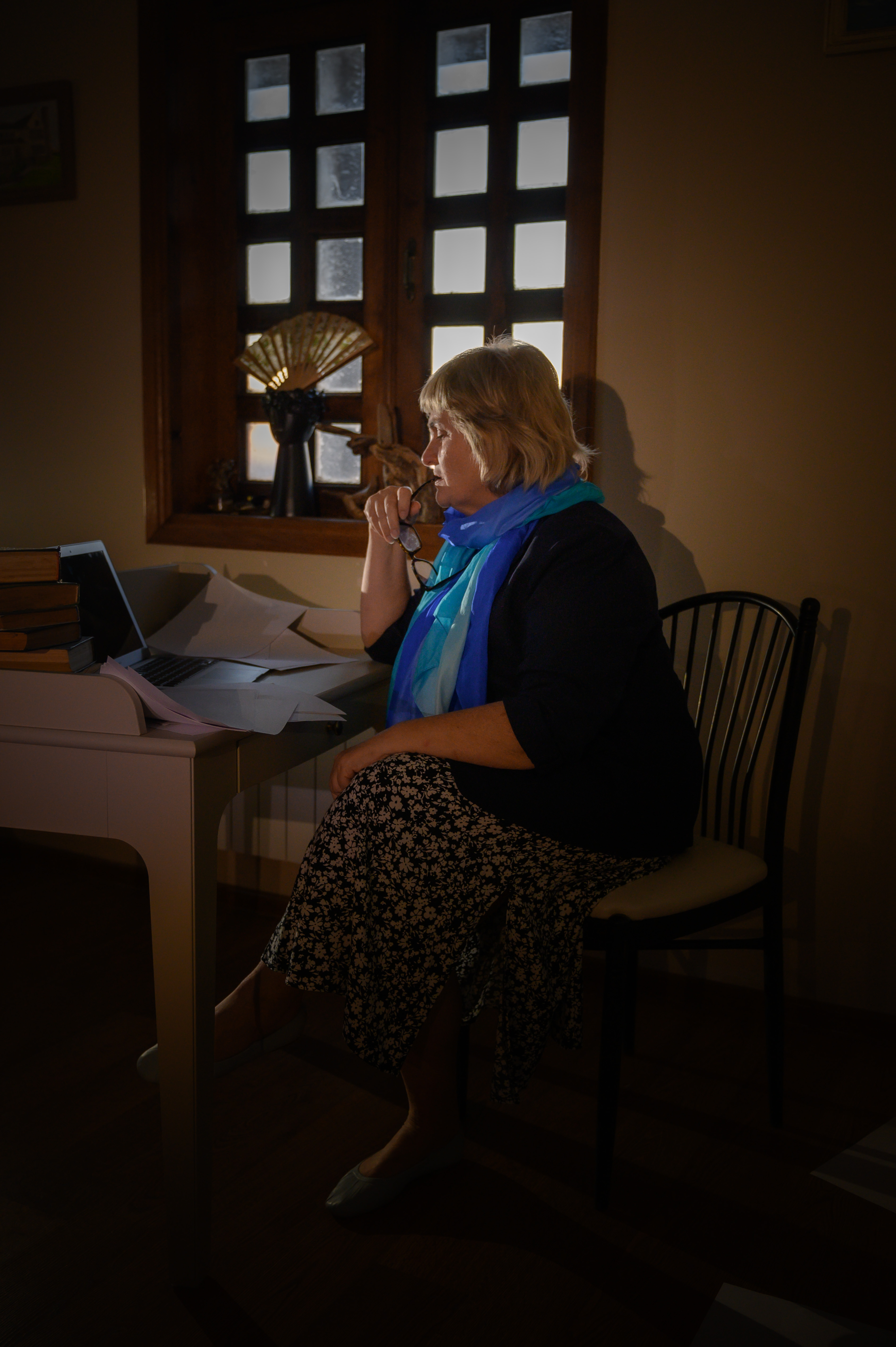 Наталия Васильева за работой